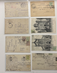 Stamp of Romania » Collections, Lots etc. 1900s picture postcard used accumulation