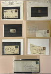 Stamp of Great Britain » Collections 1841- 1870 Line Engraved: Specialised accumulation