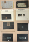 Stamp of Great Britain » Collections 1841- 1870 Line Engraved: Specialised accumulation