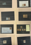 Stamp of Great Britain » Collections 1841- 1870 Line Engraved: Specialised accumulation