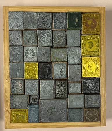 Stamp of British Empire General Collections and Lots British Empire & Worldwide Estate: 1849-1924 Die casts