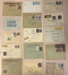 Stamp of Austria » 1st. Republic 1919-25 Inflation cover group of 90+- items, noted several unusal ones, 1 x Riezlern (Kleinwalsertal)