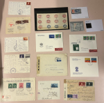 Stamp of Liechtenstein Liechtenstein 1920-63 Accumulation of mostly covers or cards, noted diverse medium better ones, etc.