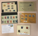 Stamp of Liechtenstein Liechtenstein 1920-63 Accumulation of mostly covers or cards, noted diverse medium better ones, etc.