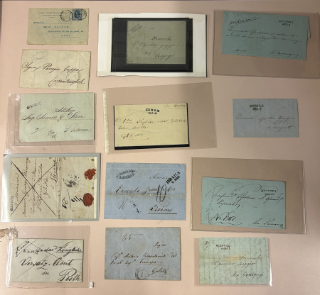 Stamp of Romania » Collections, Lots etc. 1860-1930s postal history group