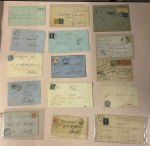 Stamp of Romania » Collections, Lots etc. 1860-1930s postal history group