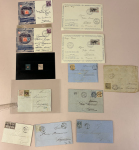 Stamp of Switzerland / Schweiz » Sammlungen Guter Posten ab Rayon I dunkelblau ohne KE