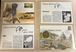 Stamp of Large Lots and Collections All World : 1920-1990, Medium box including topical stamps,
