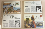 Stamp of Large Lots and Collections All World : 1920-1990, Medium box including topical stamps,