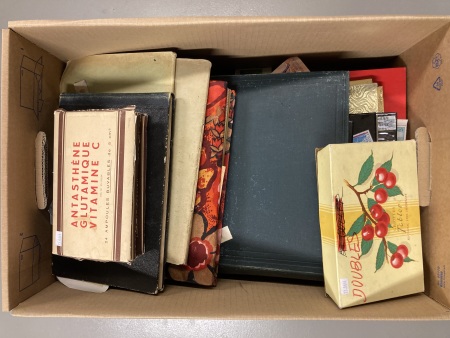 Stamp of Large Lots and Collections All World : 1840-1970. in a large box thousands of