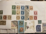 Stamp of Large Lots and Collections All World : 1840-1970. in a large box thousands of