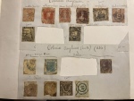 Stamp of Large Lots and Collections All World : 1840-1970. in a large box thousands of