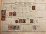 Stamp of Large Lots and Collections All World : 1840-1970. in a large box thousands of