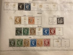 Stamp of Large Lots and Collections All World : 1840-1970. in a large box thousands of
