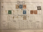 Stamp of Large Lots and Collections All World : 1840-1970. in a large box thousands of