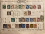 Stamp of Large Lots and Collections All World : 1840-1970. in a large box thousands of