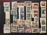 Stamp of Large Lots and Collections All World : 1840-1970. in a large box thousands of