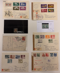 Stamp of Switzerland / Schweiz » Sammlungen Kleiner Posten mit vielen FDC Vorderseiten