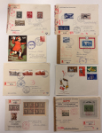 Stamp of Switzerland / Schweiz » Sammlungen Kleiner Posten mit vielen FDC Vorderseiten