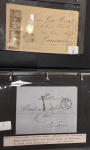 Stamp of Switzerland / Schweiz » Sammlungen 1857-1900, Album mit gut 50 Briefen mit Bahnpoststempeln