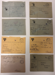 Stamp of Switzerland / Schweiz » Sammlungen Posten mit ca. 50 Feldpost-Briefen, alle mit schwarzem Portofreiheitsstempel « Camp militaire d’internement »