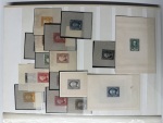 Stamp of Argentina 1889-91, "Sudamericana" Issue, an extraordinary assembly comprising 340+ die proofs and 600 essays