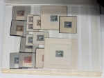 Stamp of Argentina 1889-91, "Sudamericana" Issue, an extraordinary assembly comprising 340+ die proofs and 600 essays