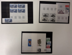 Stamp of Colonies françaises » TAAF TAAF : 1980-1990, sur des plaquettes lot de 130 timbres non dentelés neufs