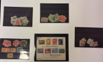Stamp of Australia » Collections 1855-1960 Lot of odds and ends including 1932 Sydney Harbour Bridge 5s with CTO
