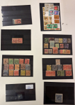Stamp of Australia » Collections 1855-1960 Lot of odds and ends including 1932 Sydney Harbour Bridge 5s with CTO