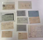 Stamp of Romania » Collections, Lots etc. 1850-70s wrappers and entires
