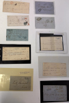 Stamp of Romania » Collections, Lots etc. 1850-70s wrappers and entires