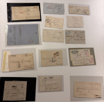 Stamp of Romania » Collections, Lots etc. 1850-70s wrappers and entires