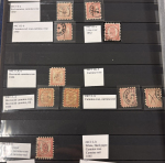 Stamp of Finland 1860-1867, rouletted issues,Russian and Finnish currency,