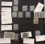 Stamp of Finland 1860-1867, rouletted issues,Russian and Finnish currency,