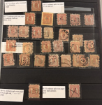 Stamp of Finland 1860-1867, rouletted issues,Russian and Finnish currency,