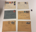 Stamp of Large Lots and Collections All world, 1850-1950 in a box large set of thousands