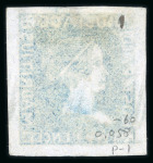 Stamp of Mauritius » 1859 Sherwin Issue (SG 40) 1859 Sherwin 2d blue, from position 1 on the plate