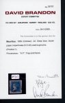 Stamp of Mauritius » 1859 Sherwin Issue (SG 40) 1859 Sherwin 2d blue, from position 1 on the plate