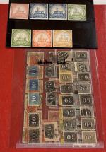 Stamp of Brazil » Collections, Lots etc. 1866-1904 BRAZIL BRASIL Classics duplication in 4 stockbooks, mostly used