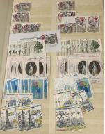 Stamp of France » Collections 1900-2000 : collection de timbres neufs et oblitérés de France