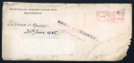 Stamp of Canada 1945 wreck covers (2) Canada Great Britain SS Scythia