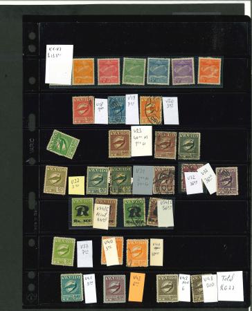 Stamp of Brazil Brazil 1927-66, air mail collection on three pages with a total of 176 stamps, mostly mint