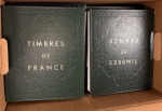 Stamp of France » Collections France : 1945-2010, dans 35 reliures Yvert et feuilles neutres, impressionnante collection de modernes neufs/oblitérés.