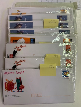 Stamp of France » Collections 1980-2005, impressionnante accumulation de milliers