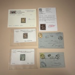 Stamp of Switzerland / Schweiz » Sammlungen 1850-1862, schöne Zusammenstellung mit 3 Rayon II und 4 Rayon