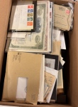 Stamp of Large Lots and Collections All world collection in 9 boxes with many better stamps