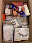 Stamp of Switzerland / Schweiz » Sammlungen Posten in 4 Boxen, genaue Beschreibung siehe oben