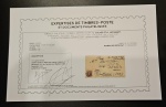 Stamp of France » Lettres Classiques 1851, Lettre à destination de Madras en Inde affranchie Cérès Y&T n°6A 1f brun rouge