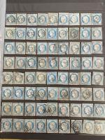 Stamp of France » Collections 1871, dans 5 classeurs, étude/accumulation de timbres